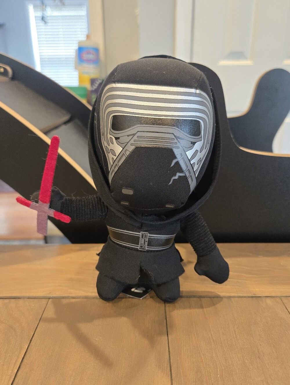 Star Wars Kylo Ren Plush Doll with Red Lightsaber